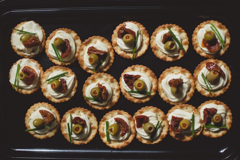 Wedding Buffet Cheese Tomato