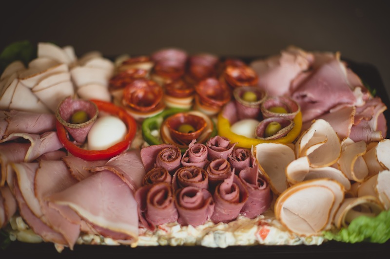 Wedding Buffet Meat Platter