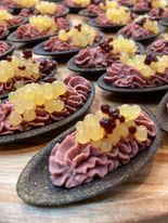 canape chicken liver pate orange pearl Canape chicken liver pate with orange pearls catering event corporate event buffet birthday anniversary Crawley West Sussex Surrey Horsham Horley Brighton Wedding party food East Grinstead Copthorne Charlwood Rusper Haywards Heath