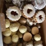 christmas cookie box Christmas cookies, catering, buffet, homemade cakes, homemade cookies, Christmas party food, corporate event, Crawley, West Sussex